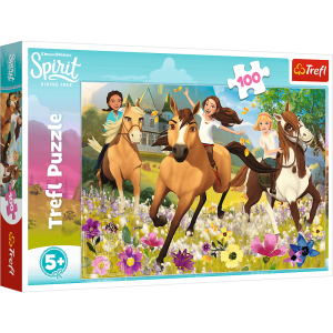 Puzzle Trefl 100el Spirit Riding Free: Podążaj za marzeniami